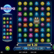 WishWin - Reactoonz Slot Game